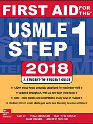 First Aid for the USMLE Step 1 2018 28th Edition