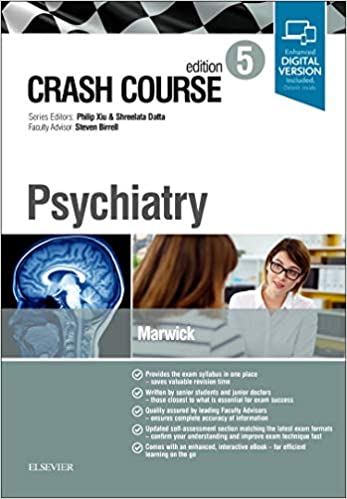 Crash Course Psychiatry 5th Edition - 9780702073830