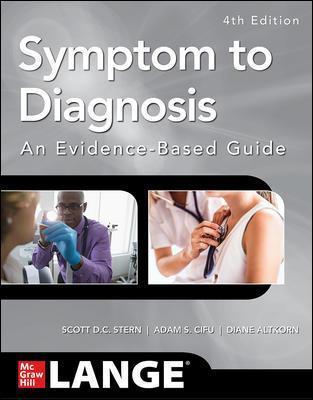 Symptom to Diagnosis An Evidence Based Guide 4th Edition - 9781260121117