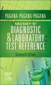 Mosby's® Diagnostic and Laboratory Test Reference 16th Edition - 9780323683555