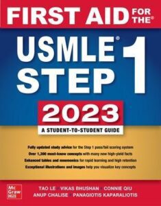 First Aid for the USMLE Step 1 2023, 33rd Edition - 9781264946624