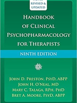 Handbook of Clinical Psychopharmacology for Therapists 9th Edition - 9781684035151