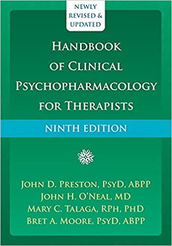 Handbook of Clinical Psychopharmacology for Therapists 9th Edition - 9781684035151