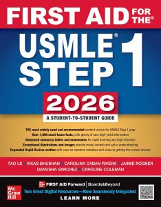 First Aid for the USMLE Step 1 2026 36th Edition - 9781264775781