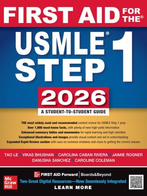 First Aid for the USMLE Step 1 2026 36th Edition - 9781264775781